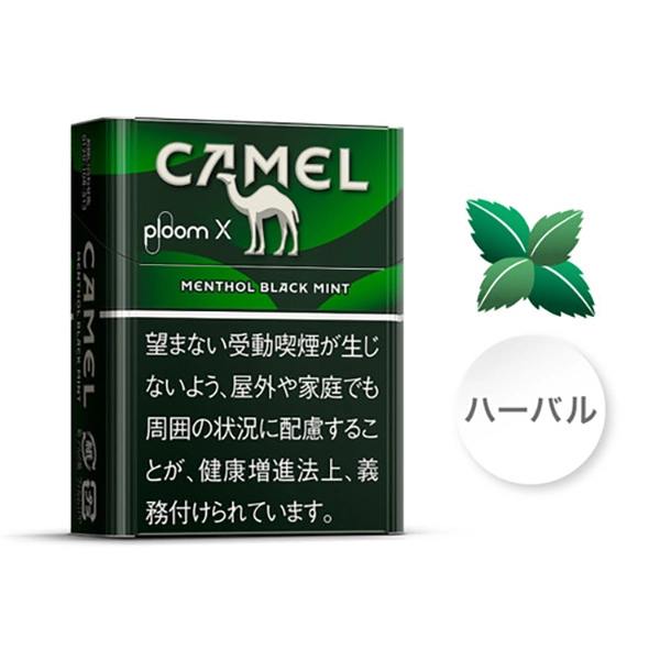 Camel Menthol Black Mint Ploom X煙彈-黑薄荷